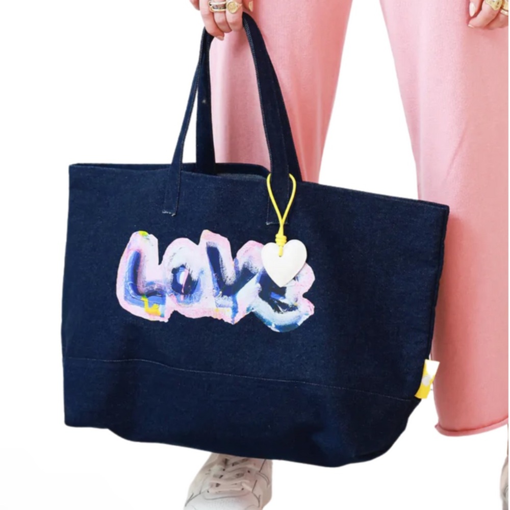 New! Love Kerri Rosenthal Jean Bag